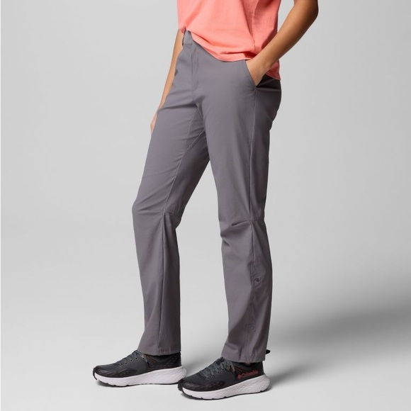 Columbia Women's Leslie Falls™ Pants II Size 10 Short in City Grey - Picture 9 of 11